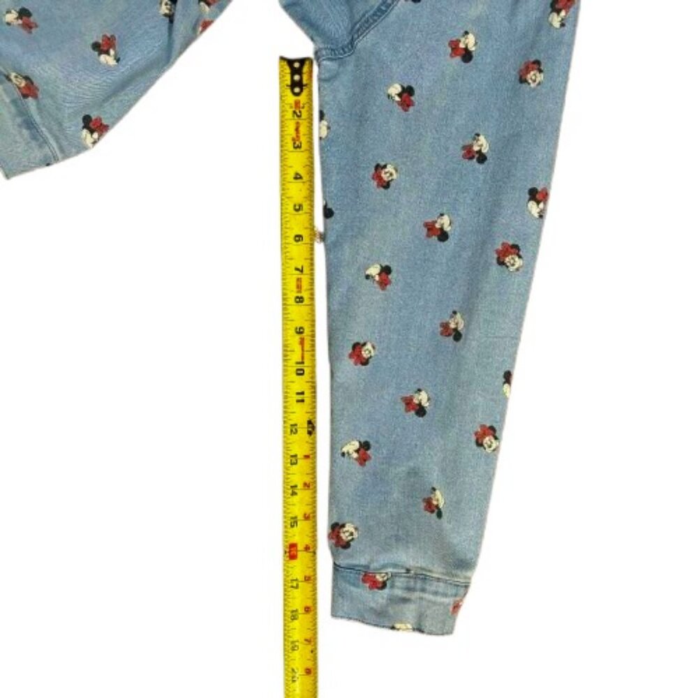 Disney Parks Womans Minnie Mouse Stretch Denim Jean Jacket SZ 2X - Picture 10 of 15
